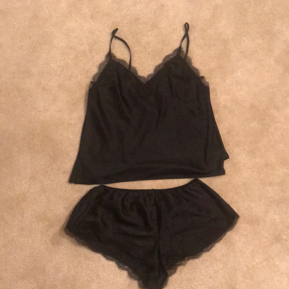 Victoria Secret Matching Silk PJ set